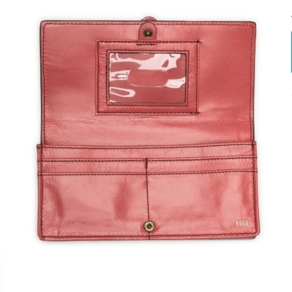 HOBO Tea Rose Alta Leather Wallet - Picture 5 of 14